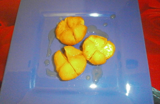 Репа, запеченная с медом и апельсиновым соком (пошаговый фото рецепт)