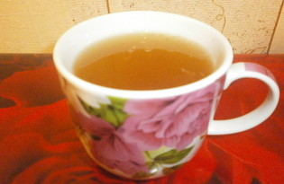 Зеленый чай с тертым имбирем, лимоном и медом (пошаговый фото рецепт)