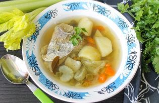 Рыбный суп с треской (пошаговый фото рецепт)