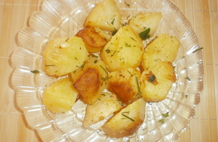 Вареный картофель по-деревенски (пошаговый фото рецепт)