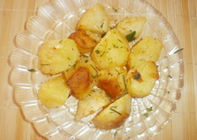 Вареный картофель по-деревенски (пошаговый фото рецепт)