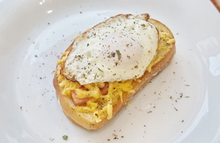 Сэндвич с яйцом (пошаговый фото рецепт)