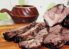Запеченное мясо свинины в фольге (пошаговый фото рецепт)
