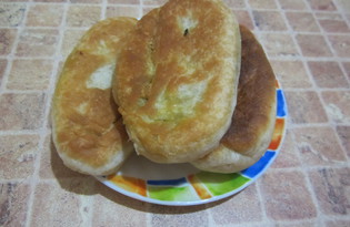Пирожки с солеными огурцами (пошаговый фото рецепт)