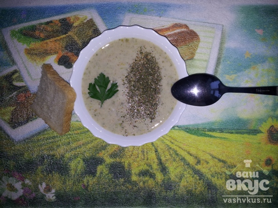 Крем-суп с опятами