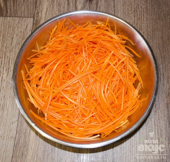 Морковь по корейски с кориандром