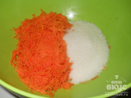 Морковное печенье "Солнышки"