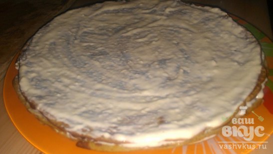 Чесночный пирог из печени