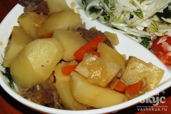 Картофлибже (картофельный соус по-кабардински)