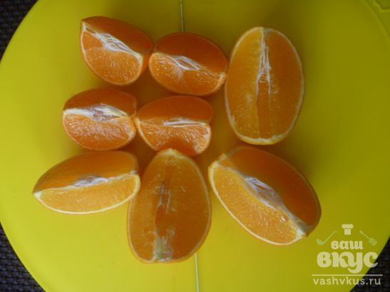 Утиные грудки в апельсиновом соке