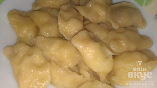 Вкусные вареники с картофелем