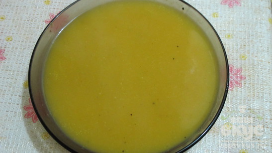Суп-пюре из тыквы, картофеля и кабачков