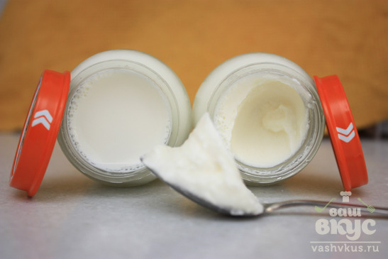 Йогурт на закваске "Эвиталия" в мультиварке Redmond M-4502