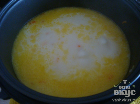 Суп с сыром в мультиварке Vitek