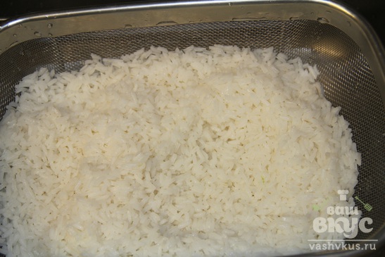 Рисовая запеканка с брокколи