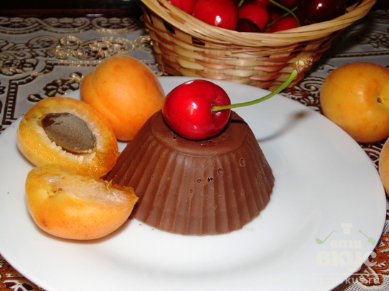 Шоколадные сырки с абрикосом