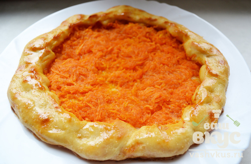Морковный Пирог Пошаговый Рецепт С Фото