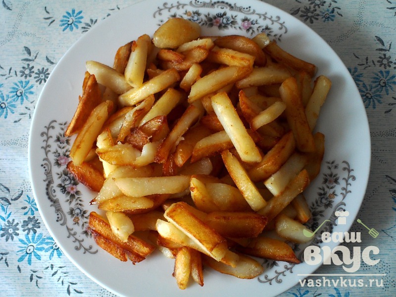 Вкусная жареная картошка на сковороде | Рецепт | Национальная еда, Еда, Идеи для блюд