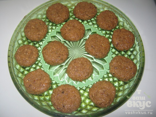 Овсяное печенье с сухофруктами и орехами