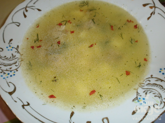 Рисовый суп с мясом