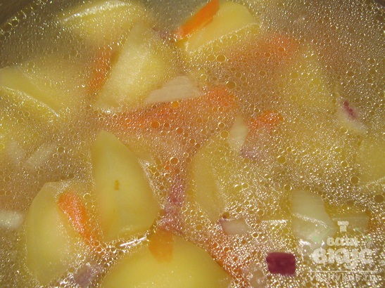 Куриный суп с болгарским перцем и помидорами