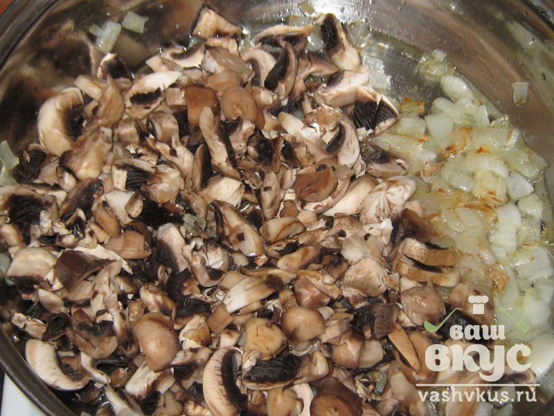 Сметано-грибной соус, соус из сметаны и шампиньонов