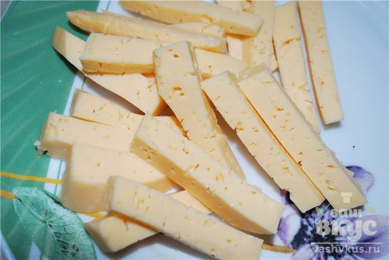 Жареный сыр в кляре