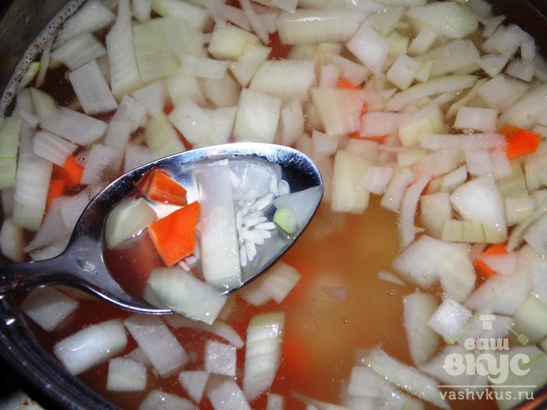 Куриный суп с плавленными сырками