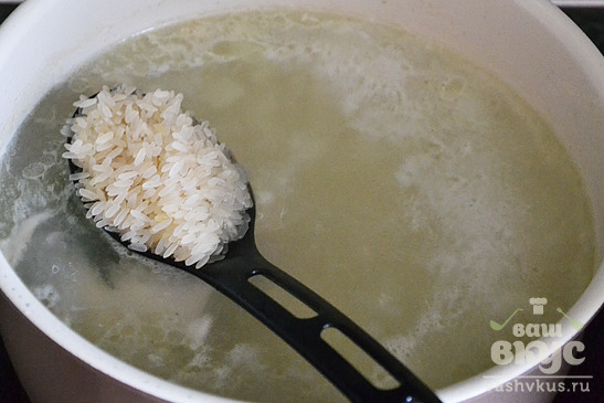 Суп-пюре с рисом