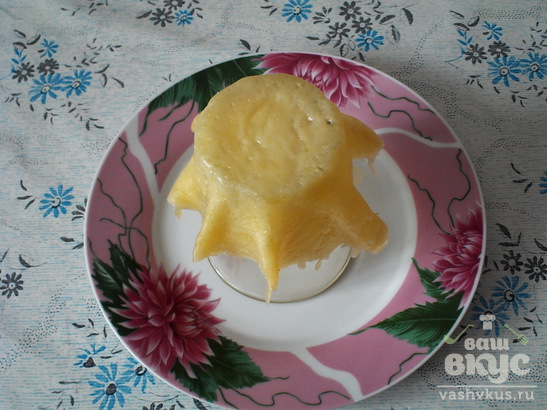 Сырная тарелочка для салата