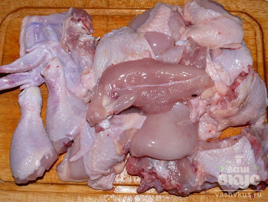 Цыпленок в карамеле