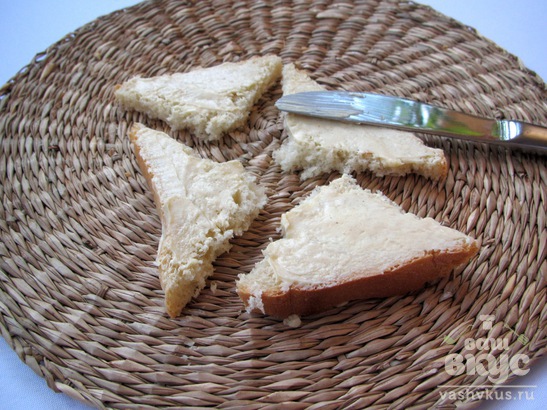 Бутерброды с горчичным маслом
