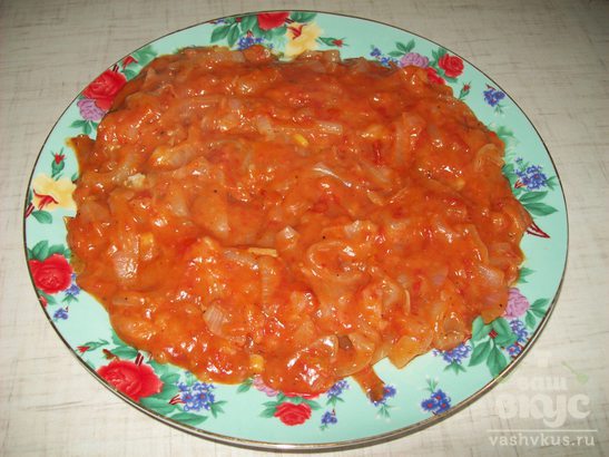 Рыба под томатным соусом