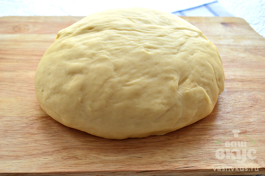 Пирог с картофелем, луком и свининой