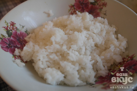 Запеканка с рисом и капустой