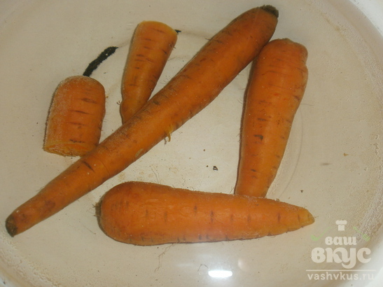 Морковно - сырный рулет