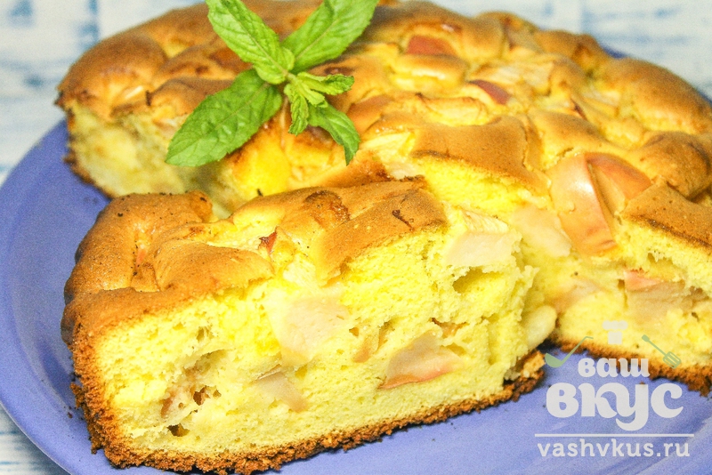 Классический яблочный пирог – пошаговый рецепт приготовления с фото